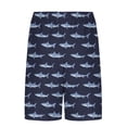 thumbnail image 4 of Aobny Board Men's Shorts with Liner Beach Clothes Casual Slim Big & Tall Bottoms,Purple,L, 4 of 6
