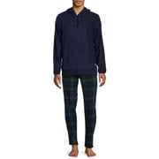 U.S. Polo Assn. Men's Microfleece Pants and Long Sleeve Hoodie Set, 2-Piece