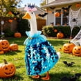 thumbnail image 5 of Sruoe Halloween Porch Goose Outfits, 23" Porch Goose Clothes for Lawn Yard and Patio Decoration, Lawn Goose Clothing for Cement Goose Lawn Goose Outfit, Garden Goose Costume, 5 of 9