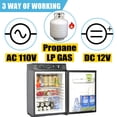 thumbnail image 6 of Smad 2.1 Cu ft LPG Propane Gas /AC/DC Truck Cabin Fridge Horsebox RV Caravan Camp, 6 of 7