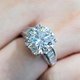 thumbnail image 1 of Anillo conmemorativo de diamante completo exquisito a la moda, regalo de joyería de boda de compromiso para mujer Wmkox8yii fajkfhkj2536, 1 of 9