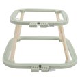 thumbnail image 1 of Adjustable Double Layer Embroidery Frame Stand, Stable and Long Lasting Stitch Hoop for Sewing Needlework, for Punching Needle Embroidery, ABS Stainless Steel, Household Use, 1 of 7