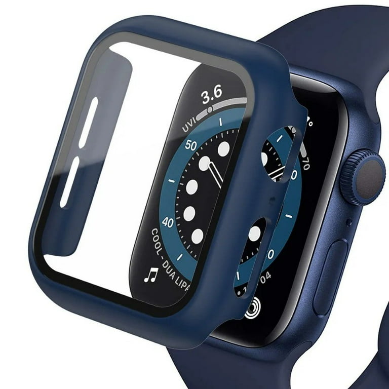 Tempered Glass Cover For Apple Watch 10 42mm 46mm Matte Hard PC bumper Screen Protector Case iWatch series 10 42 46 Accessories Walmart