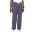 thumbnail image 5 of Jockey Women's High Waist Moisture Wicking Side Pockets Cross Waist Yoga Active Pants-Purple / 3X, 5 of 6