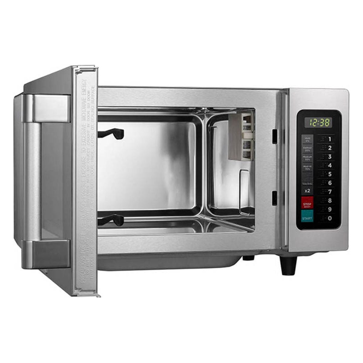 Midea 1025F1A Light Duty Commercial Microwave 1000W with Electronic Touch Controls