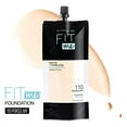 thumbnail image 2 of Maybelline Fit Me Matte + Poreless Normal to Oily Liquid Foundation with Clay, 110 Porcelain, 2 of 13