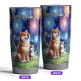 thumbnail image 2 of Happy New Year Mastiff Family Cheer Winter Midnight Firework 20oz Stainless Steel Tumbler Insulated Cup with Lid Shibas Dog Lovers Gifts Idea - 02025, 2 of 5