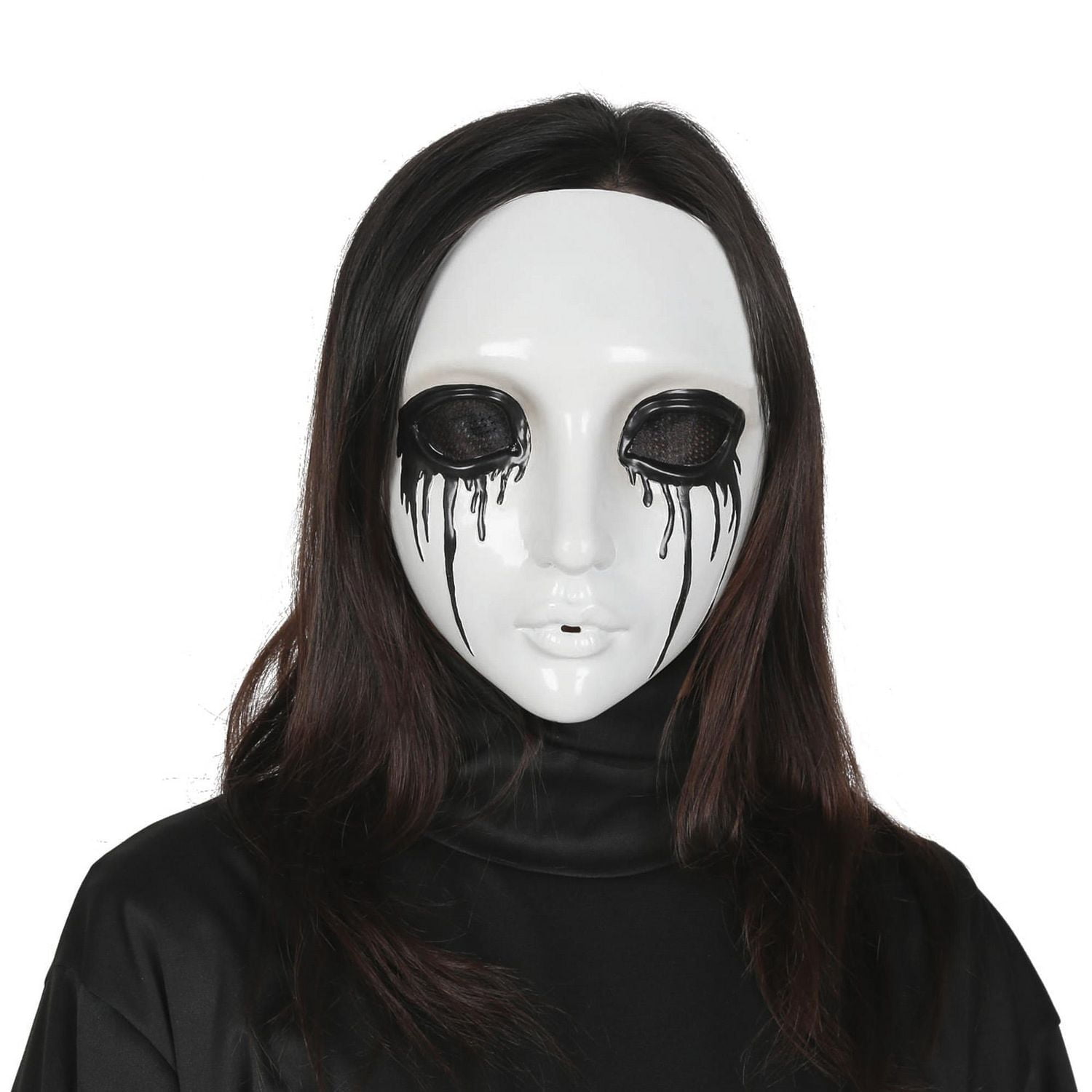 Façon de célébrer l'accessoire de costume de masque évanescent d'Halloween pour femmes adultes