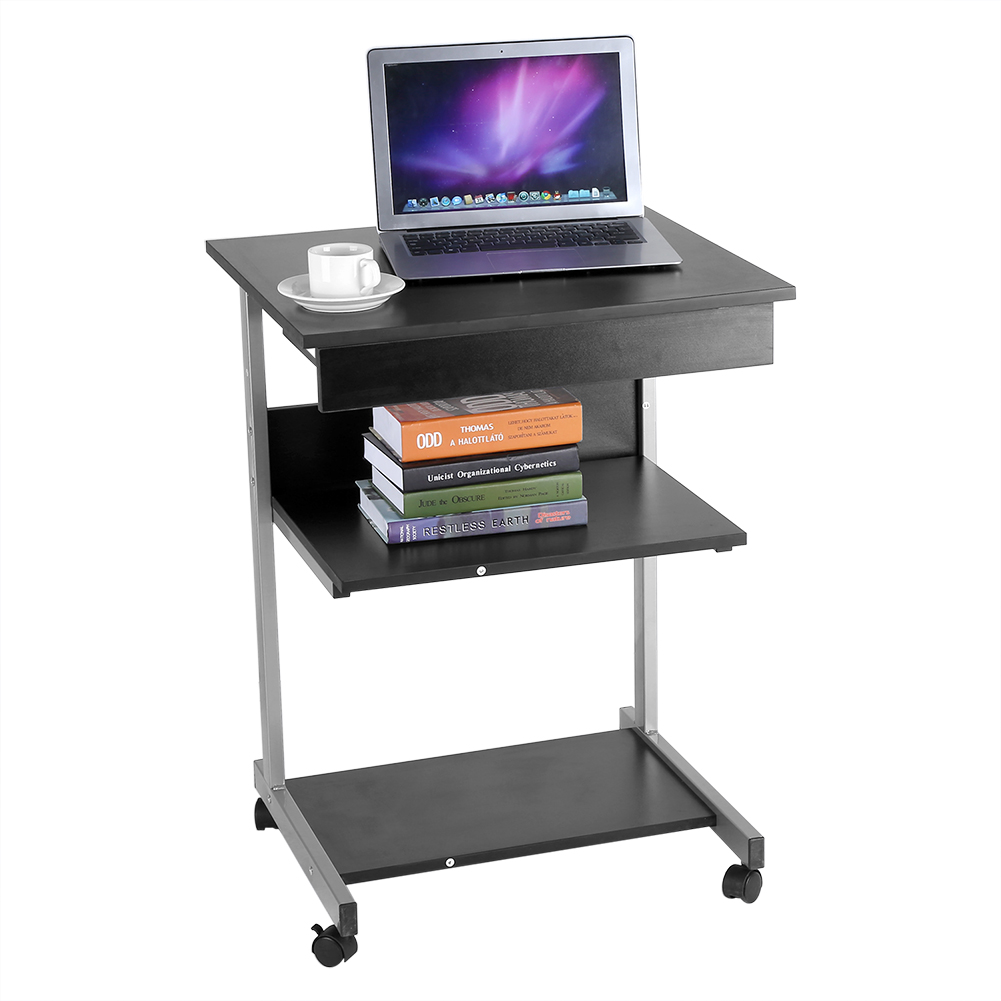 EECOO Wooden Computer Table, Computer Table,Portable Modern Wooden