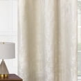 thumbnail image 3 of Cortinas Jacquard Elefantito Hogar Niza Beige Color Beige Dos paneles de 1.50 cm x 2.10 cm, 3 of 5