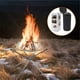 thumbnail image 4 of Wosthever Soporte para fogata, soporte plegable para barbacoa, soporte para fuego de acero inoxidable, para acampar al aire libre, soporte para Kits de desorden para acampar Medio, 4 of 6