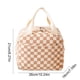 thumbnail image 3 of Corduroy Lunch Bag Student Office Worker Insulated Lunch Box Bag Waterproof Portable Handheld Cute Bento Bag, 3 of 6