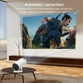 thumbnail image 3 of Salange Projector 4K 1080P Support with Bluetooth and WiFi 6, Auto Correction/Focus, Mini Projector Smart for Movie Projection, 3 of 13