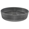thumbnail image 5 of Decorative 20" Oval Crystal Rectangle Glass Sink - Black, 5 of 14