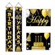thumbnail image 2 of Bewildely Cartel de decoración de fondo de fiesta en casa colgante de puerta de pareado de cumpleaños Kits de decoración para fiestas 40 años de edad Bewildely HA002697-02, 2 of 6