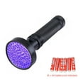 thumbnail image 3 of BOKYAN UV Flashlight Pet Urine Detector Black Light 100 LED 395NM Blacklight with UV Sunglasses Handheld Detector for Dog Cat Dry Stains Bed Bug Scorpion Currency Detective (7.87 inches / 20 cm), 3 of 6