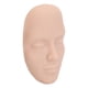 thumbnail image 3 of Tablero facial de práctica de maquillaje 3d, Cara de maniquí de maquillaje de silicona con cepillo de 7 piezas, Cara de maquillaje de ojos de práctica principal reutilizable,, 3 of 7
