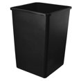 thumbnail image 4 of Drevy 140 Qt. / 35 Gallon / 132 Liters Black Square Trash Can. Trash Bin Kitchen Garbage Can Waste Basket Recycle Bin, 4 of 5