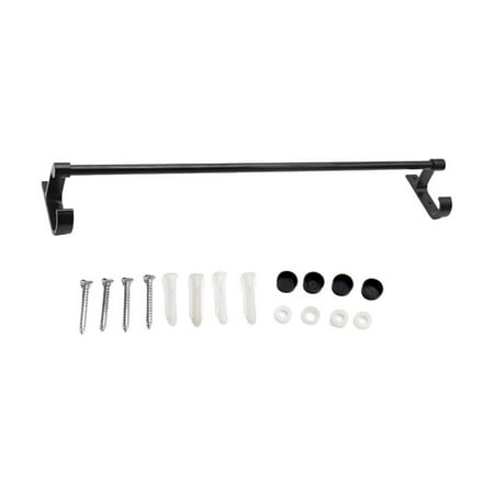 

iaowalm Spray Bottle Storage Rack - Car Wash Tool Rack with 7 Spray Bottles | Suspending Rail Car Beauty Shop Accessory for Garage Bathroom Laundry