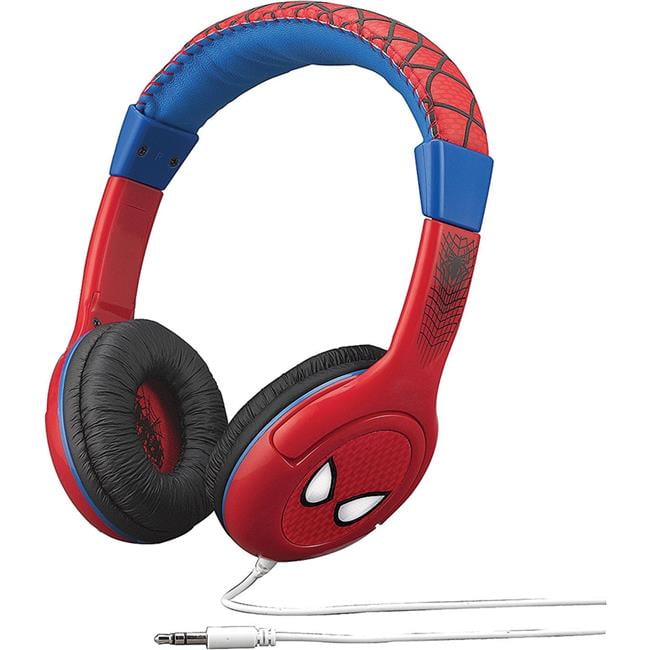 Spiderman Kids Headphones, Volume Limiting