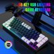 thumbnail image 4 of HXSJ 68 Keys Mechanical Keyboard Compact for PC Gaming A, 4 of 5