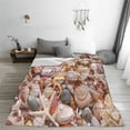 thumbnail image 5 of Sikiie Colorful Seashells Ultra-Soft Micro flannel Blanket Luxury All Seasons Warm Blanket for Bedding Sofa and Travel (4 sizes)-40"x30", 5 of 7