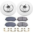 thumbnail image 2 of PowerStop Front Geomet Coated Brake Rotor and Pad Kit Fits: MAZDA Select Models CRK7689, 2 of 5
