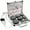 9.05in*7.4in*1.77in, variant on Hot Stones Massage Set With Temperature Adjustment-10pcs Hot Stones With Heater Kit, Professional Massage Tool For Spa