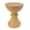 Natural + Concrete+3, variant on KAIFENG Natural Hourglass Ribbed Outdoor Accent Side Table Weather Resistant Patio Garden Balcony End Table