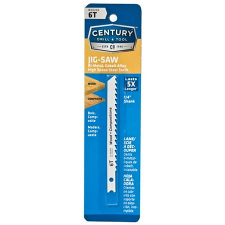 UPC: 0081838062064 | 6206 JIG-SAW BLADE 6T BI-METAL 3-5/8IN LENGTH