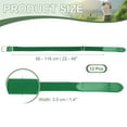 thumbnail image 2 of Uxcell Baseball Belt PU Leather Softball Belt, Adjustable Elastic Baseball Uniform Belt Fit for Adult Green, 2 of 7