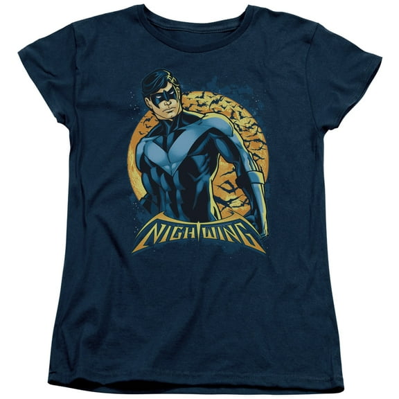Batman - Nightwing Moon - Women's Short Sleeve Shirt - X-Large