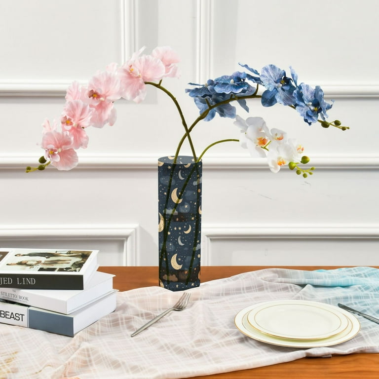 Crescent Moon Star Cloud Flower Vase 11.8x3.9 inch Vases Crescent Moon Star Cloud Flower Vase 11.8x3.9 inch Vases