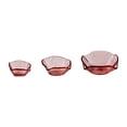thumbnail image 2 of 3Pcs Dollhouse Fruit Bowl Simulated Realistic Transparent Miniature Snack Candy Tray Kitchen Furniture Model for Gifts, 2 of 8