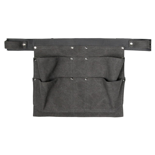 Bolsa de cinturón de herramientas de jardín portátil, cinturón para carpintería, herramienta de cinturo, delantal para hombres, cinturón Sunnimix Delantal de cintura