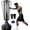 Black 66.2'' with Boxing Gloves and Wrist Guard, variant on 70'' Freestanding Punching Bag with Boxing Gloves Heavy Boxing Bag with Suction Cup Base for Adult Men Stand Kickboxing Bag