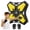 yellow, variant on KNMDU Music Boxing Machine for Kids and Adults, Wall Mounted Bluetooth Punching Bag with Rhythm Lights and Gloves, Gift for Boys Ages 6+