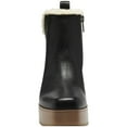thumbnail image 3 of Vince Camuto Rafella Black Zipper Closure Squared Toe Platform Ankle Boot (Black, 9), 3 of 6