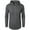Gray, variant on LOVZFMLL Sweatshirt for Men, Solid Color Casual Athletic Workout Hoodies Long Sleeve Hooded Pullover Tops Fall Clothes