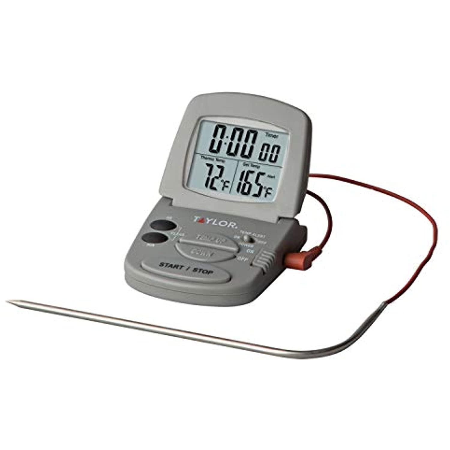 Taylor Precision Products Digital Cooking Probe Thermometer and Timer
