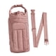 thumbnail image 2 of Bolsa para botella de agua con accesorios para taza, bolsillo para teléfono móvil y funda para botella. Rosa intenso, 2 of 9
