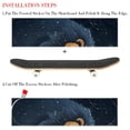 thumbnail image 2 of Leo Emery Surface PVC Back Skateboard Grip Tape Stickers (Pack of Two) 8.8x32.6in/22.4x83 cm, 2 of 5