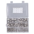 thumbnail image 4 of Rivet Nut Kit,180 Pcs Rivet Nut Flat Head Threaded Insert Nut Rivet Nuts Best in Class, 4 of 8