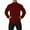 Wine, variant on Wrtxtat Men's Causal Zip-Up Jackets Autumn Fashion Lightweight Solid Color Jacket with Pockets Mock Neck Windproof Outdoor Running Hiking Tops Khaki XL