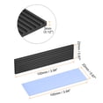 thumbnail image 2 of Disipador Térmico Unique Bargains 2 Paquete M.2 22110 Nvme SSD Aleación Aluminio Negro, 2 of 5
