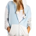 thumbnail image 1 of Jess por Meiko Sudaderas de Mujer de Manga Larga Oversized con Pompones y Cremallera S Azul Claro, 1 of 6