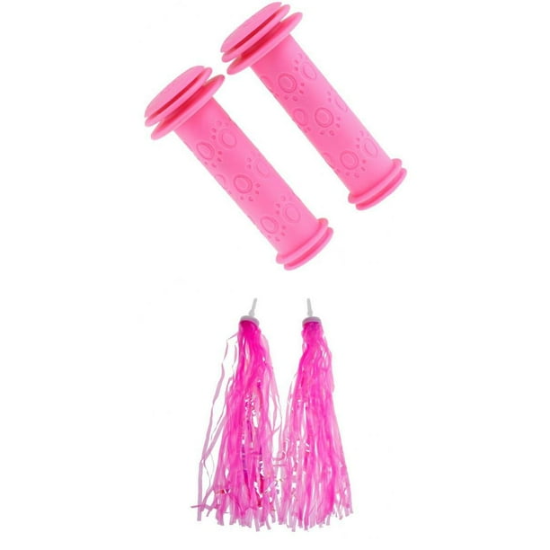 Cinta para Decoración de Bicicletas Zulema Personalizada + Empuñaduras de Manillar de Caucho Rosa