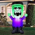 thumbnail image 4 of Occasions Halloween 5 Foot Inflatable Baby Frankenstein Monster, 4 of 7
