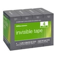 thumbnail image 2 of Office Depot Invisible Tape, 3/4in. x 1296in., Pack Of 4 Rolls, OD-P4, 2 of 3