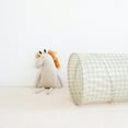 thumbnail image 3 of 3 Sprouts Kids Play Tunnel with Eco-Friendly Recycled Fabric - Pop Up Play Tunnel - Gingham Beige, 3 of 6